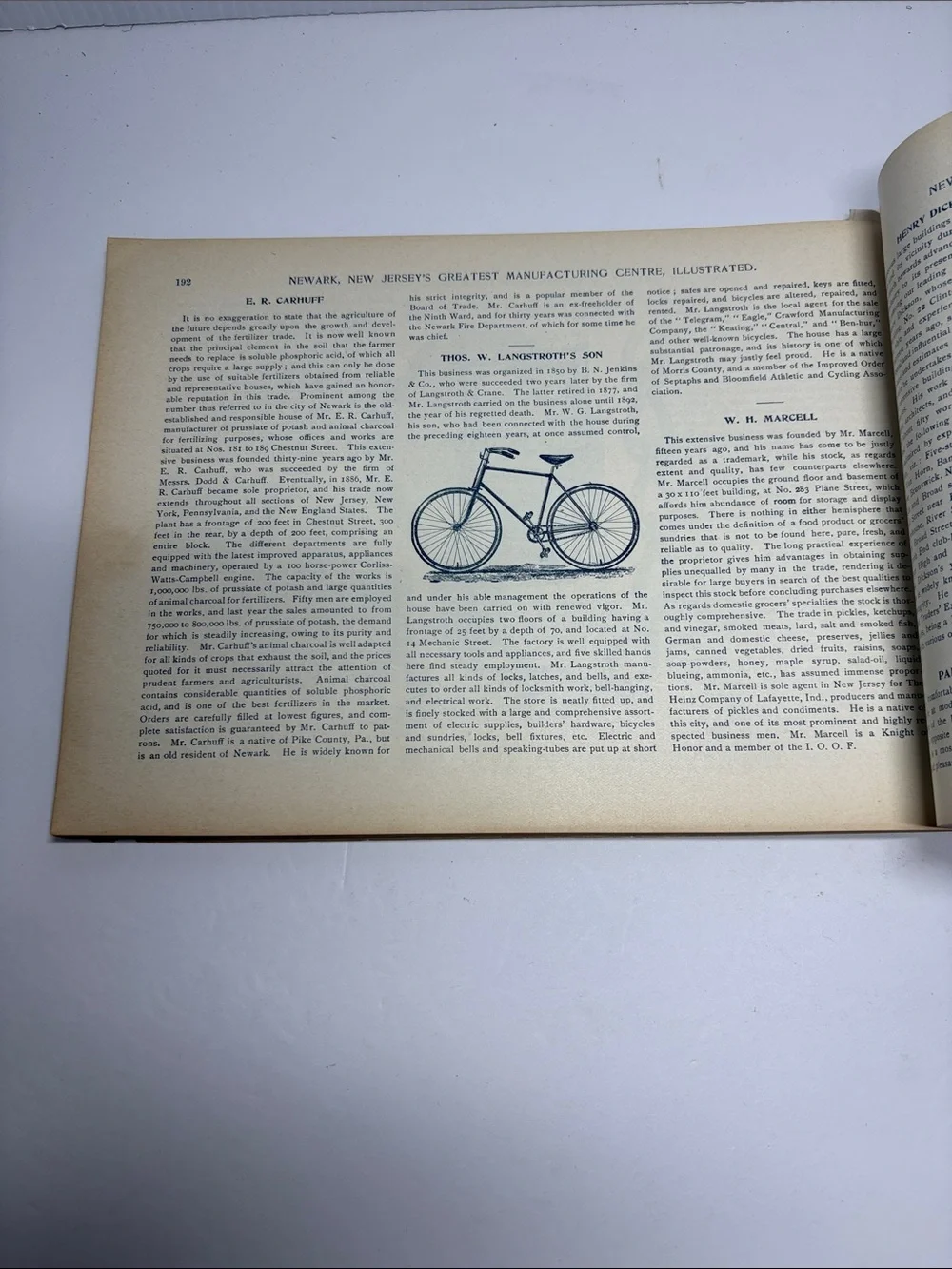 Newark Handsomely Illustrated Book 1894